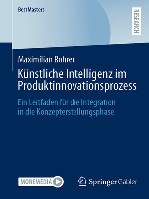 cover image of Künstliche Intelligenz im Produktinnovationsprozess